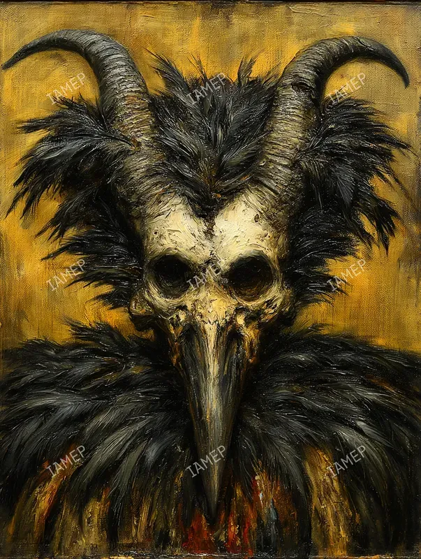 Gothic Death Relic Paintings