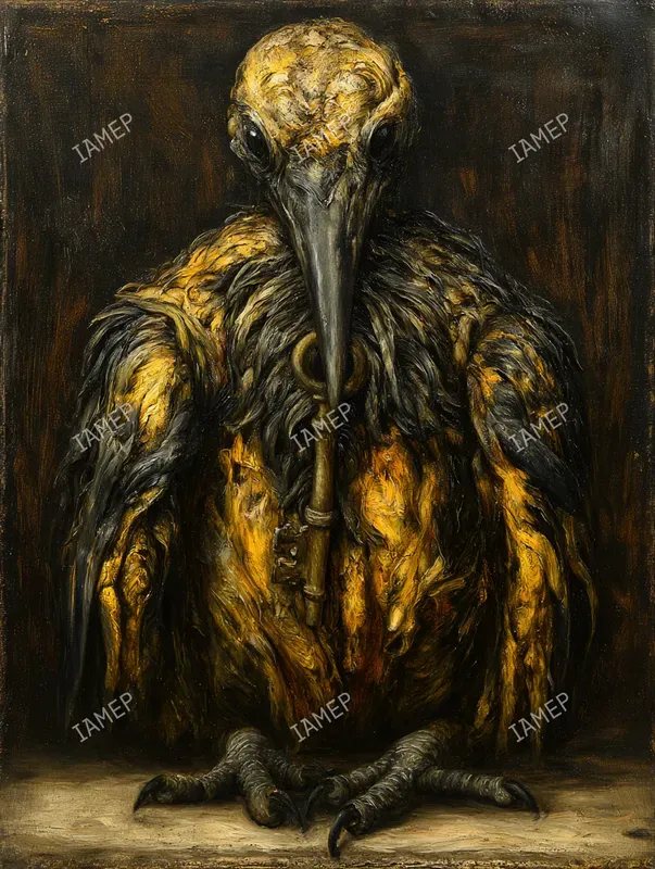 Gothic Death Relic Paintings