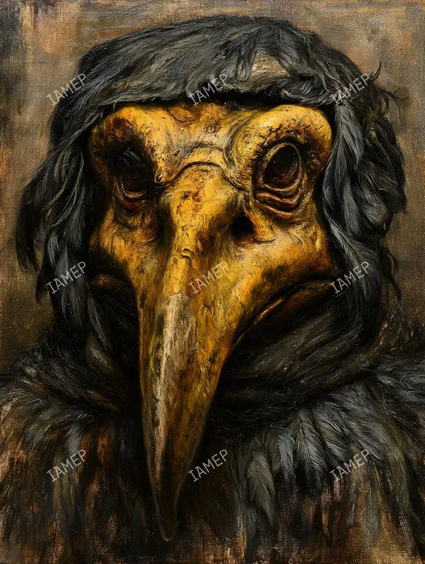 Gothic Death Relic Paintings