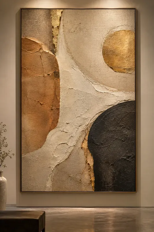 Modern Abstract Textured Wall Art
