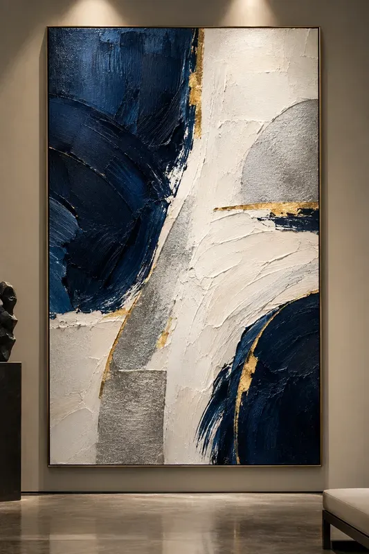Modern Abstract Textured Wall Art