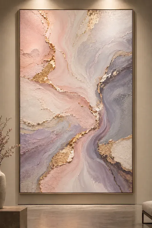 Modern Abstract Textured Wall Art