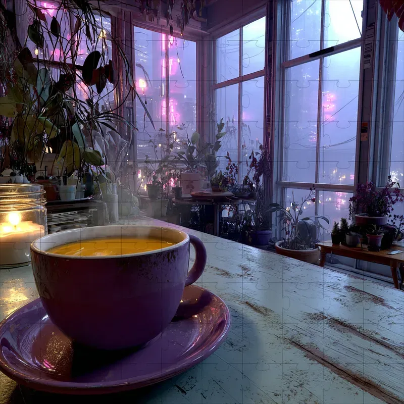 Cinematic Violet Surreal Dreamscapes