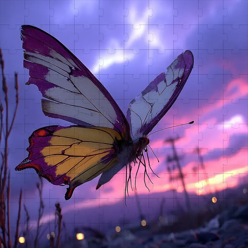 Cinematic Violet Surreal Dreamscapes