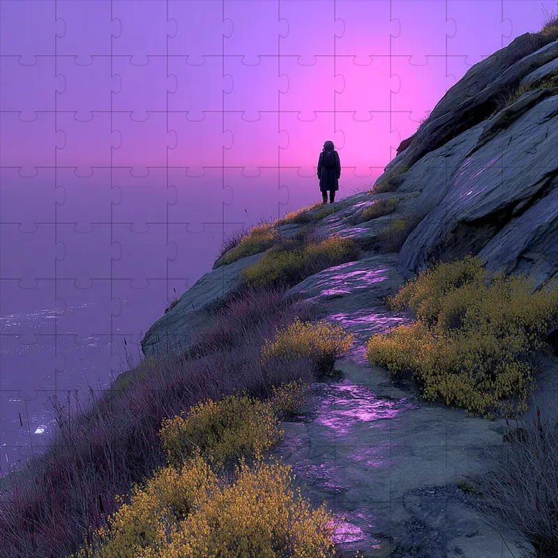 Cinematic Violet Surreal Dreamscapes