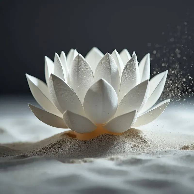 Kinetic Sand Art Sculptures