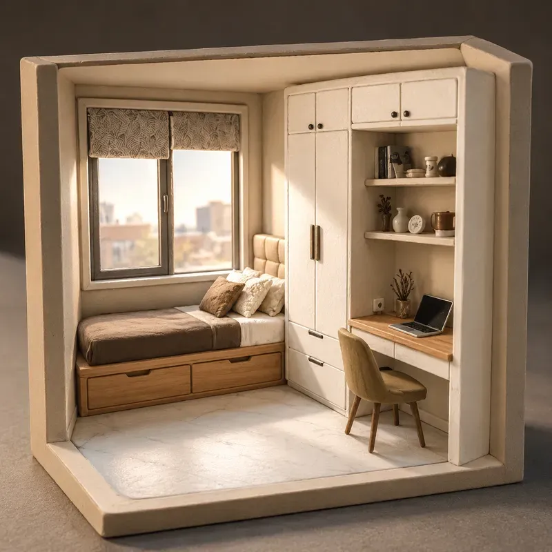 Room Photos To 3d Miniature Twins