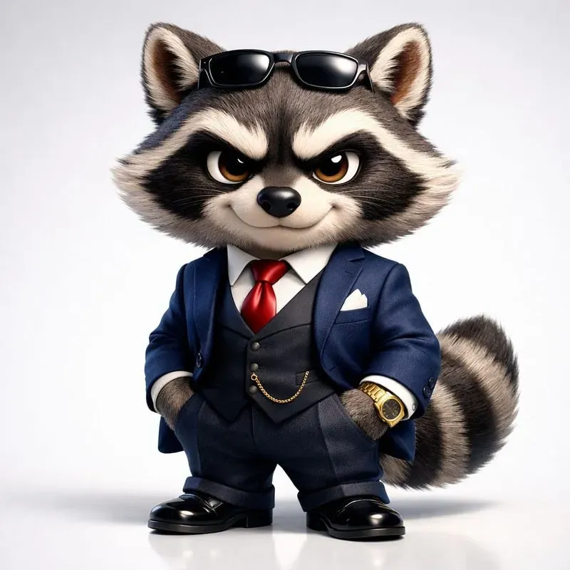 Stylized 3D Animal Mascots