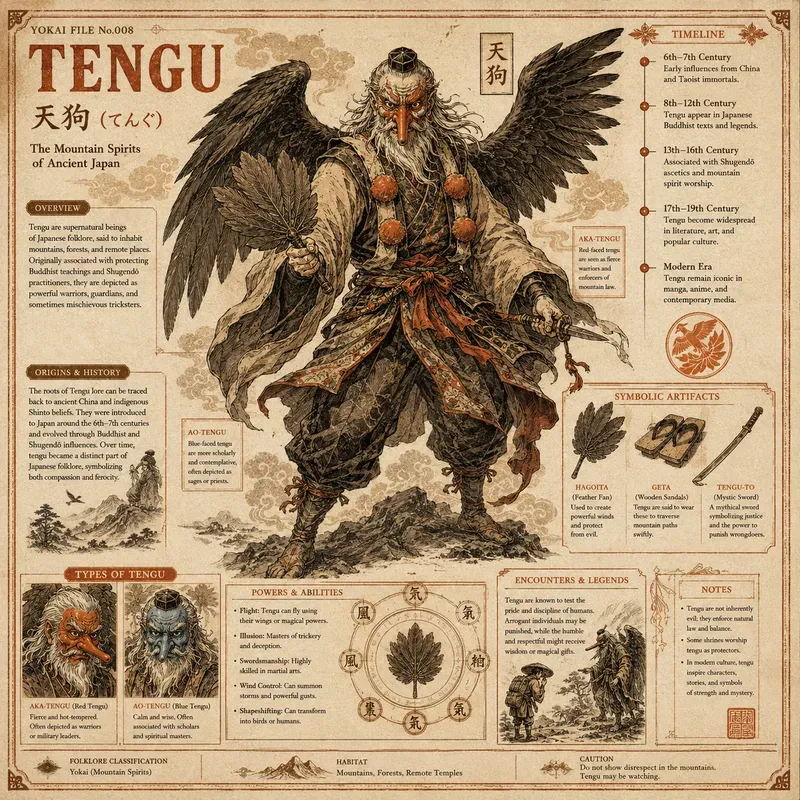 Mythic Infographic Posters
