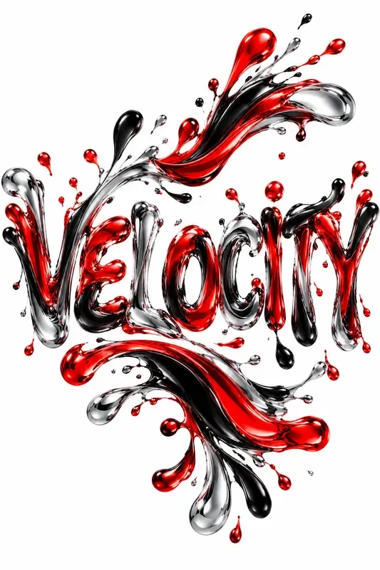 Dynamic Abstract Text Art Designs