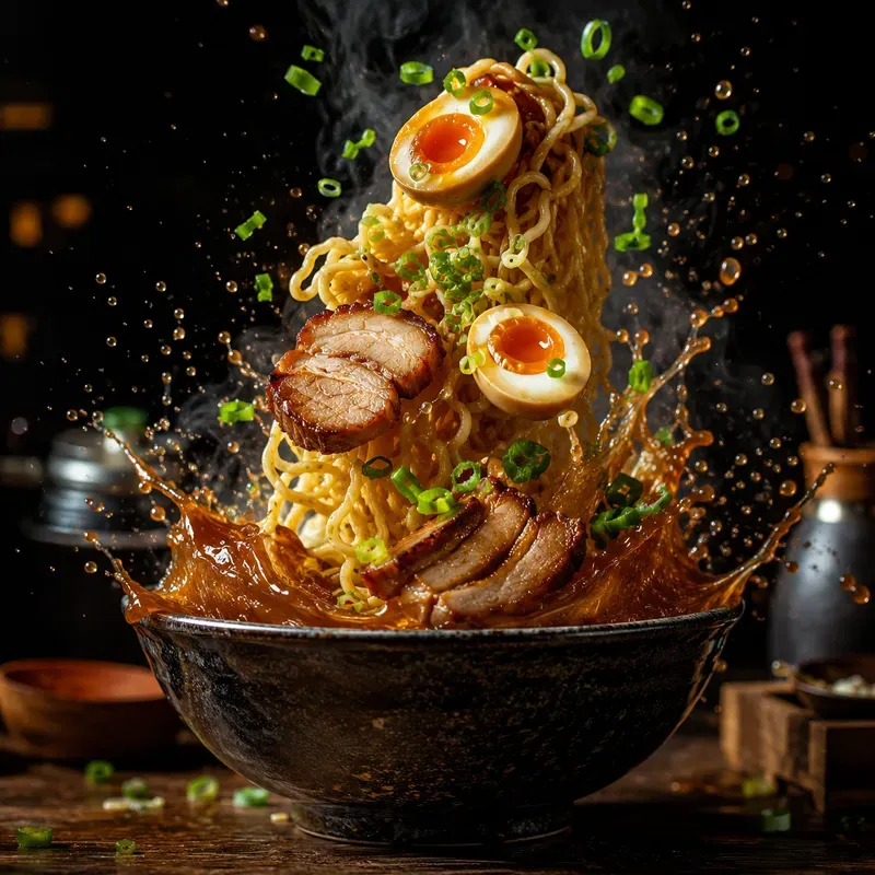 Epic Food Splash Photography