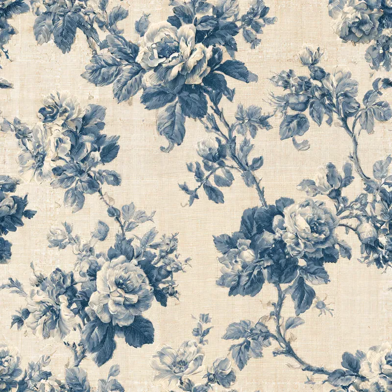 Antique French Wallpaper Backing Papers