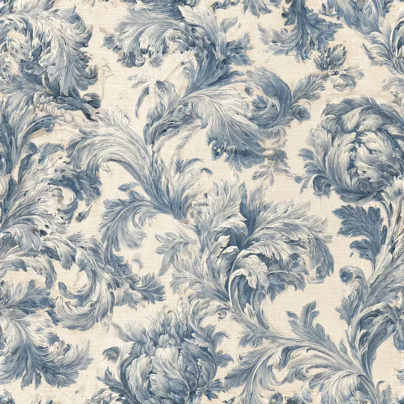 Antique French Wallpaper Backing Papers