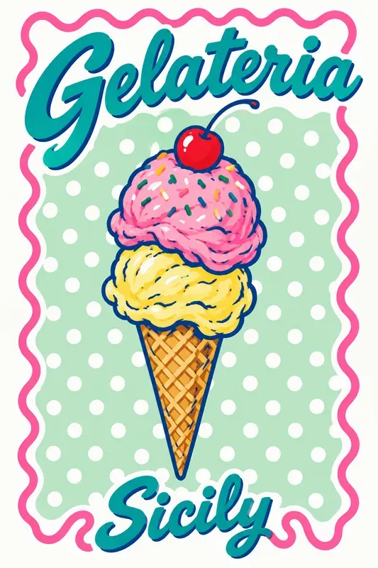 Retro Pop Art Summer Graphics