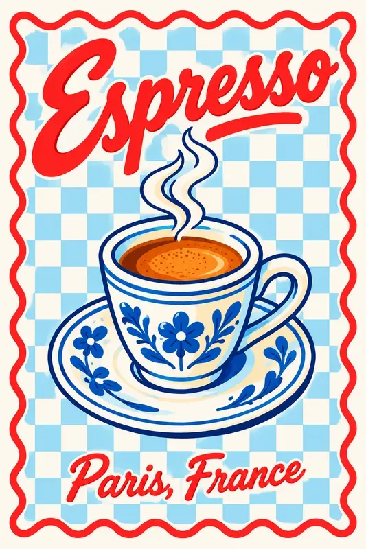 Retro Pop Art Summer Graphics
