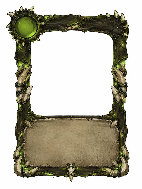 Slay The Spire Style Card Frame UIs
