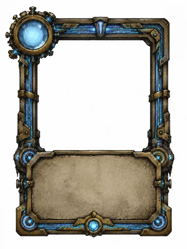 Slay The Spire Style Card Frame UIs
