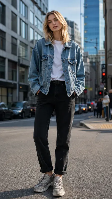 Street Fashion Girl Portraits