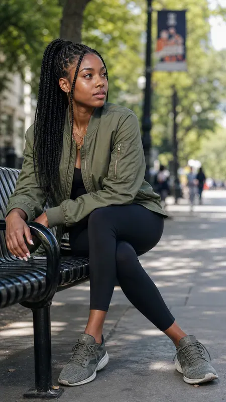 Street Fashion Girl Portraits