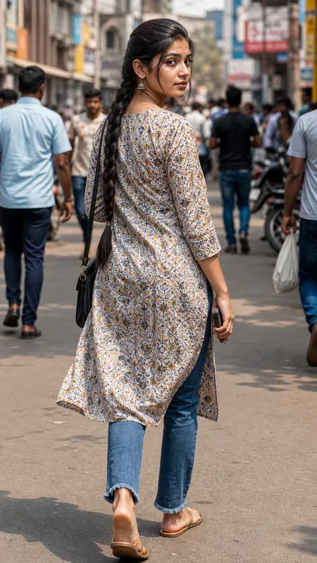 Street Fashion Girl Portraits