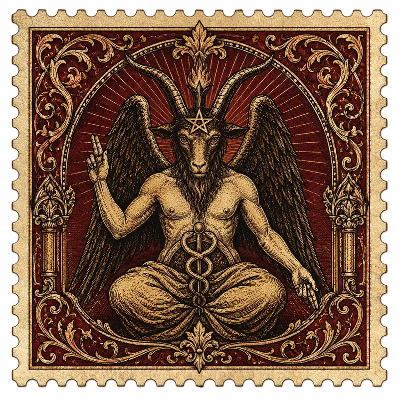 Occult Stamp Illustrations
