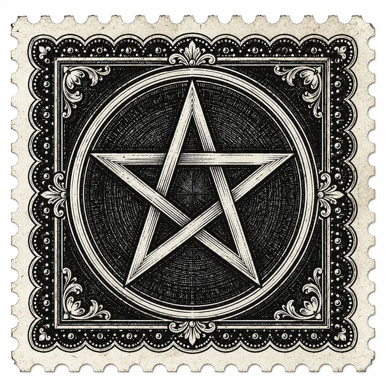 Occult Stamp Illustrations