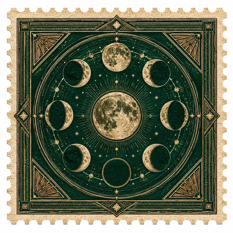 Occult Stamp Illustrations