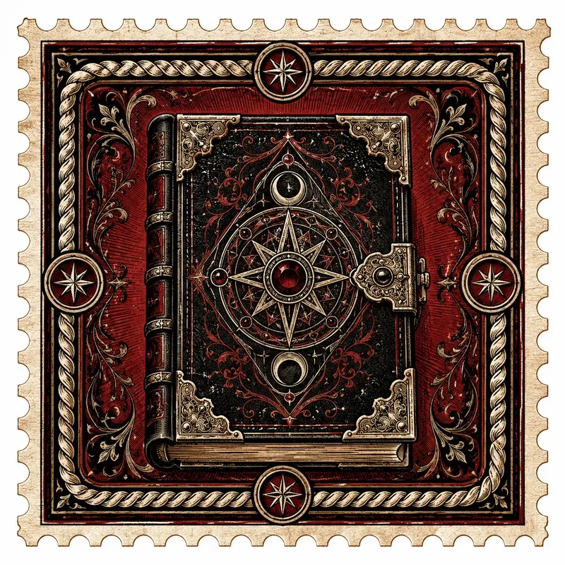 Occult Stamp Illustrations
