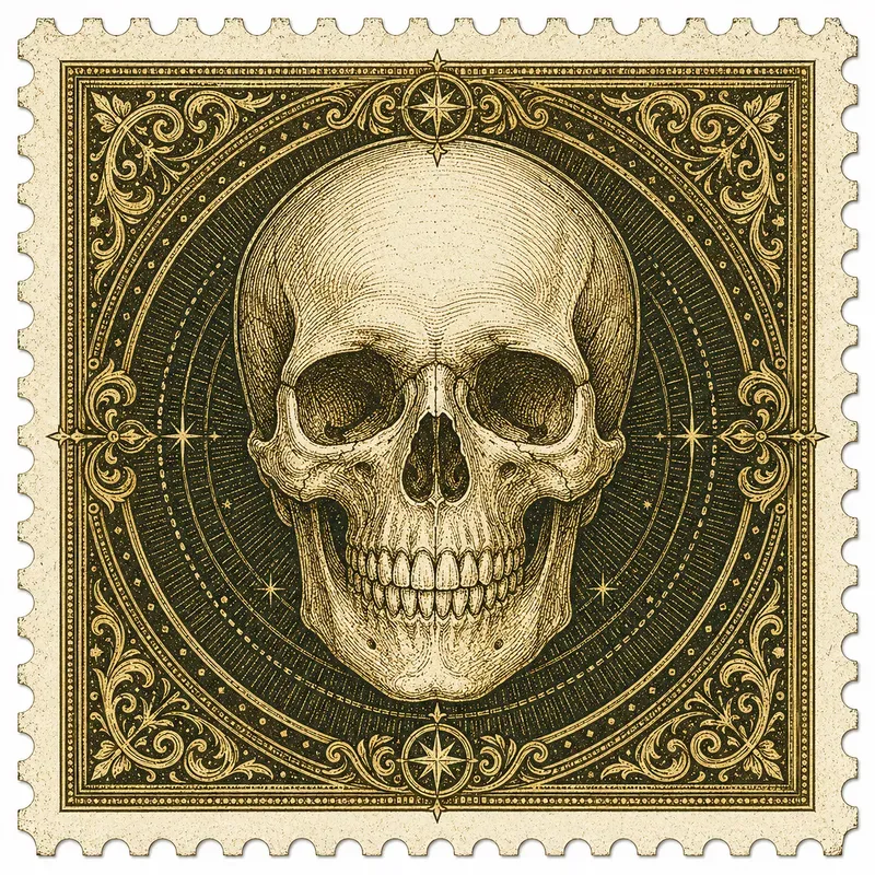 Occult Stamp Illustrations