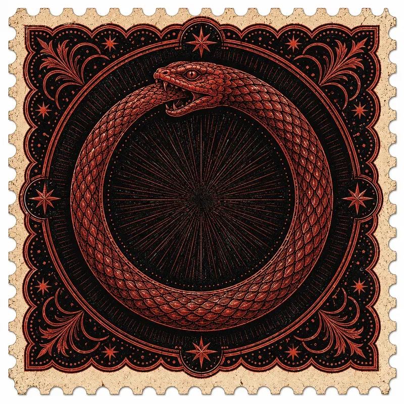 Occult Stamp Illustrations