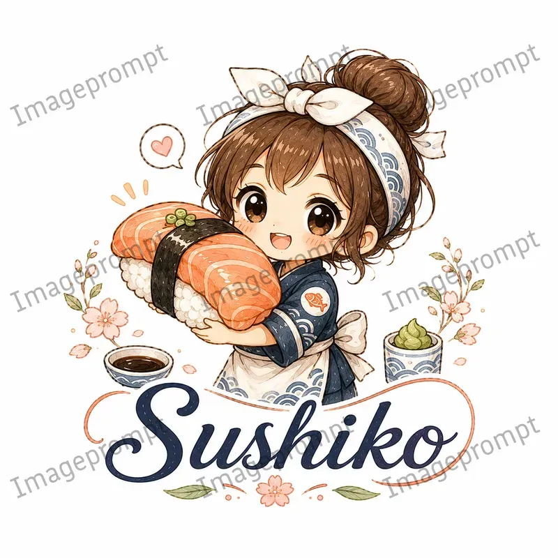 Cute Chibi Mascot Logo Designs