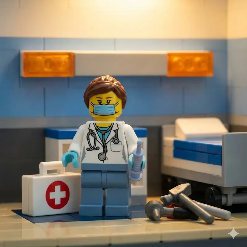 Lego Minifigure Character Builders