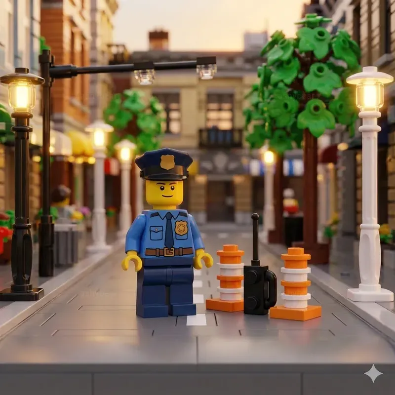 Lego Minifigure Character Builders