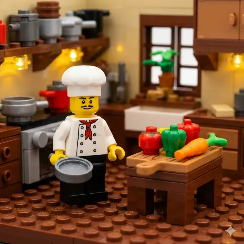 Lego Minifigure Character Builders