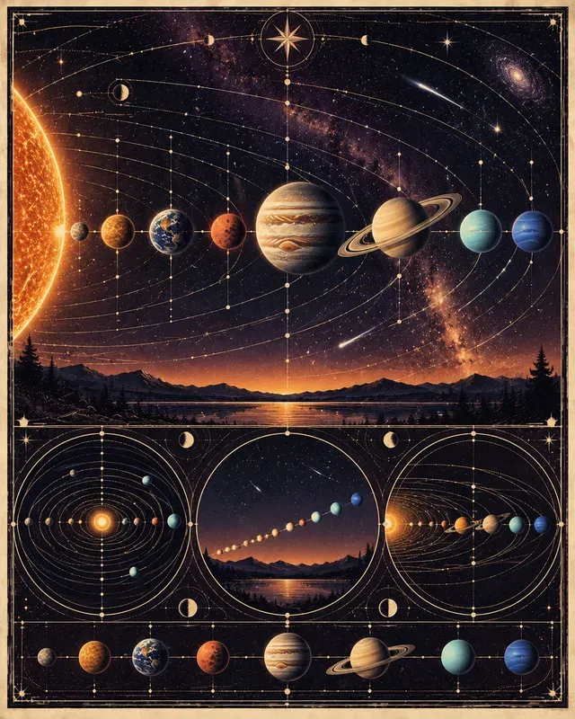 Celestial Chart Posters
