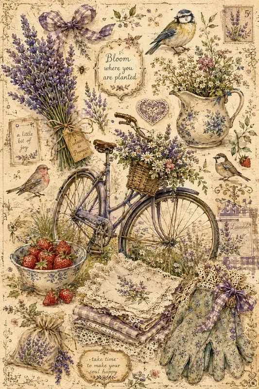 Vintage Country Collages