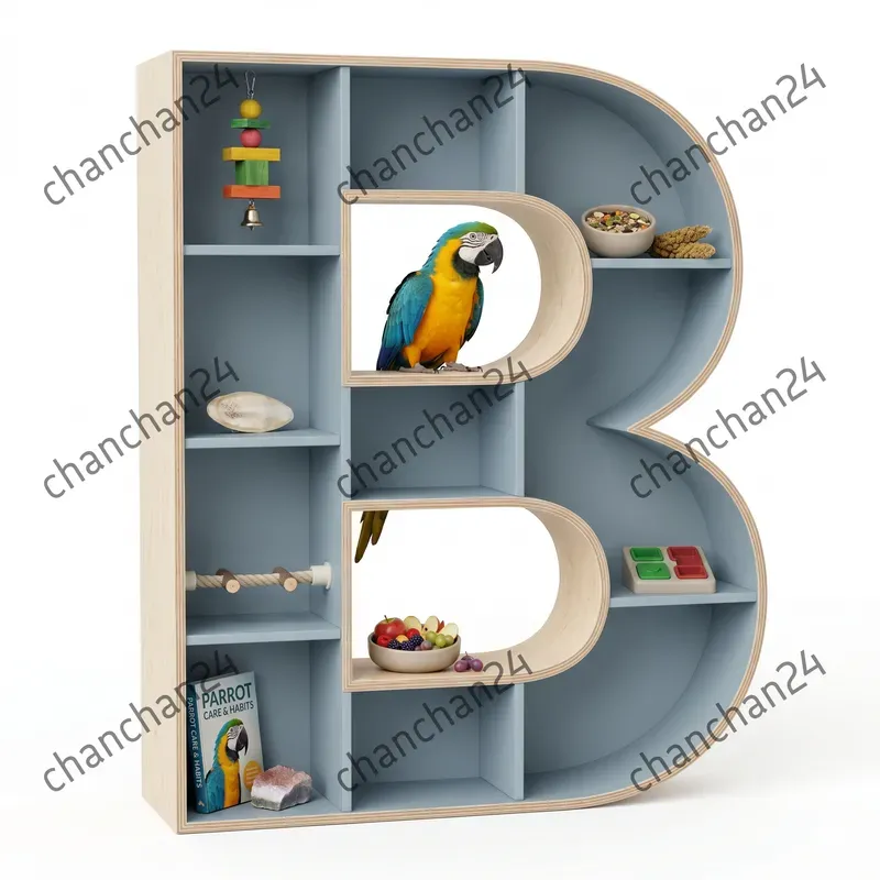 Smart 3D Animal Alphabet Shelves