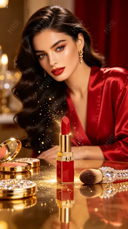 Luxury Beauty Product Ad Generator
