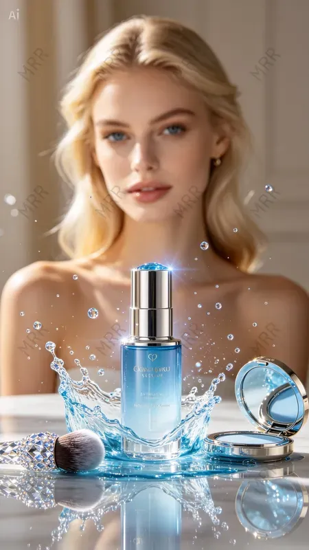 Luxury Beauty Product Ad Generator