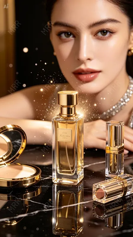 Luxury Beauty Product Ad Generator
