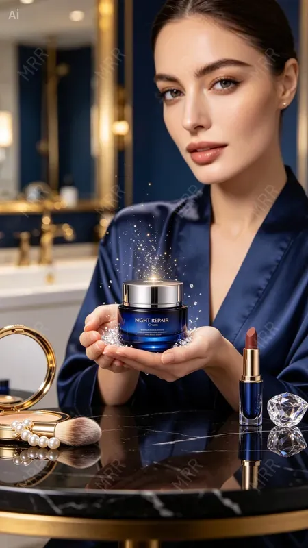 Luxury Beauty Product Ad Generator