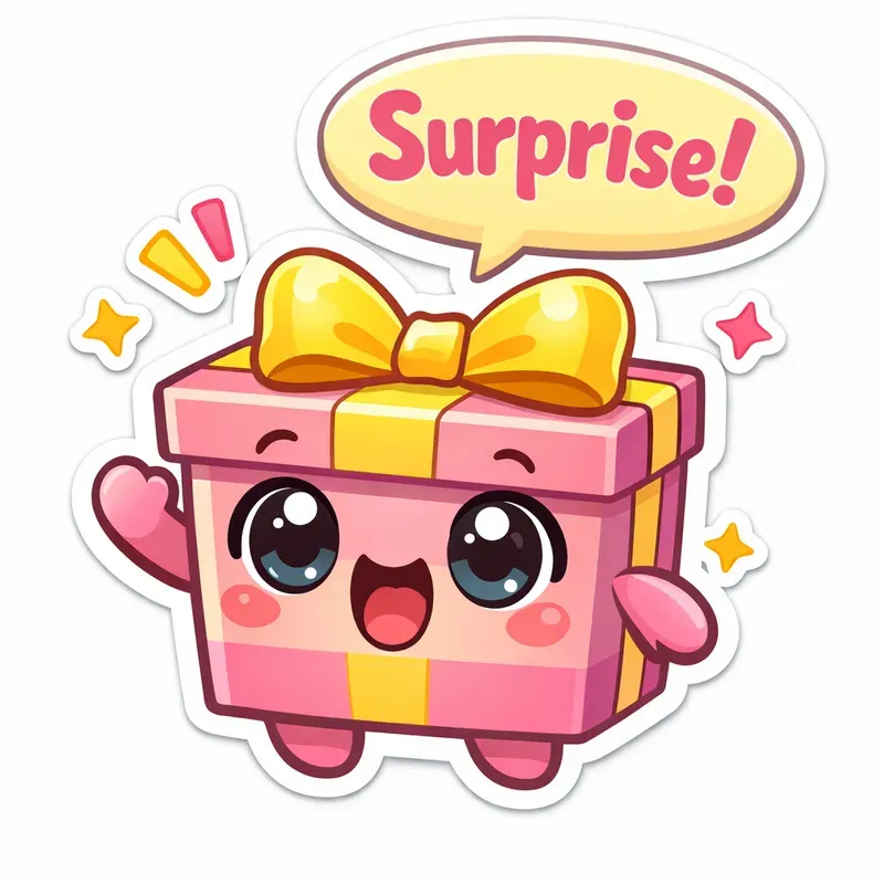 Valentine Love Stickers Anthropomorphic