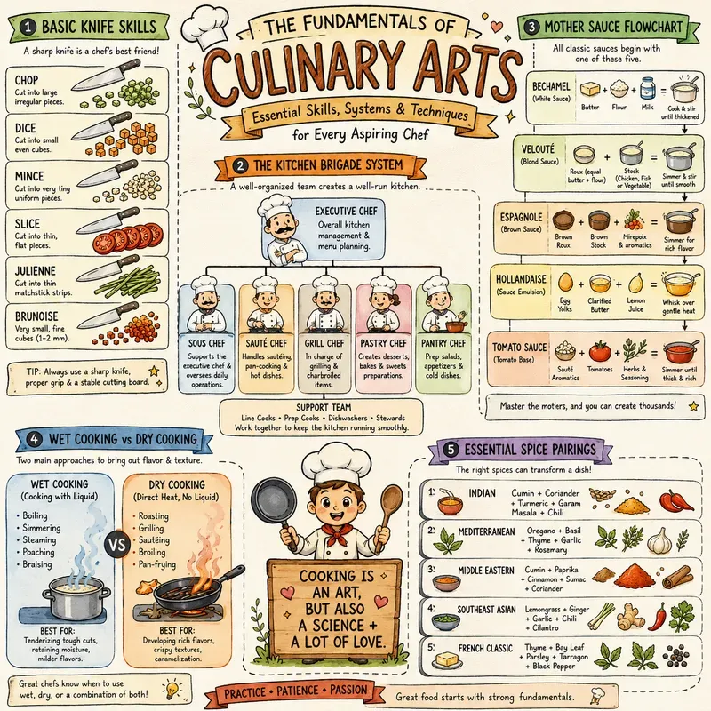 Handdrawn Educational Charts