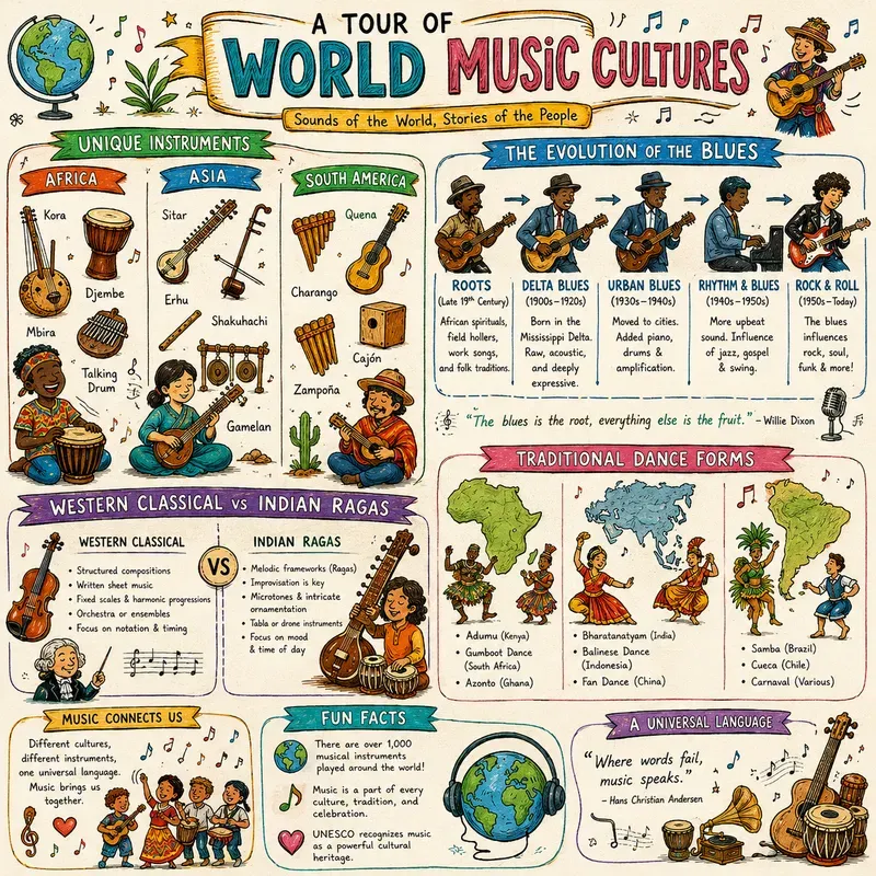 Handdrawn Educational Charts