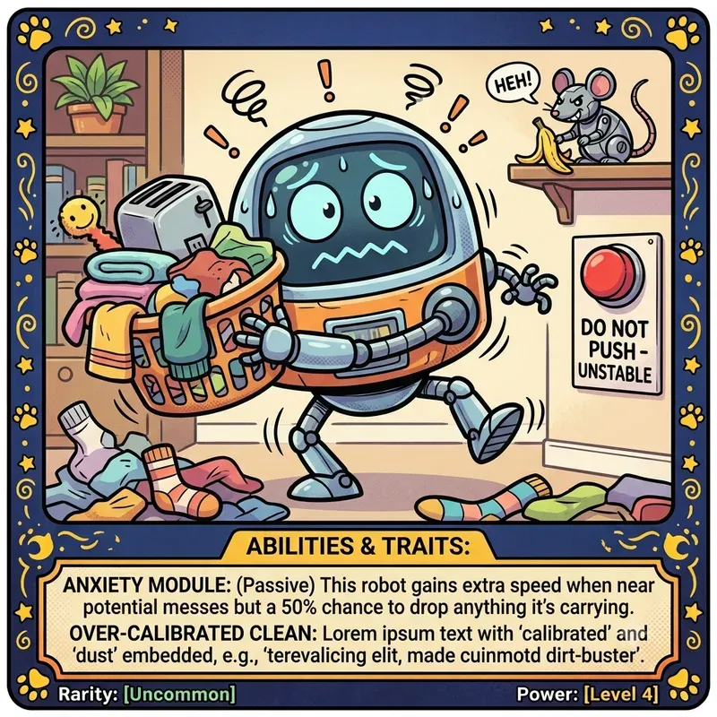 Funny Comic Trading Cards