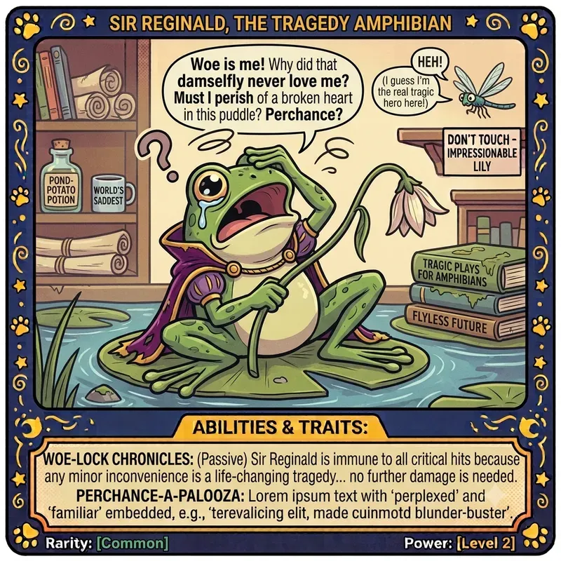 Funny Comic Trading Cards