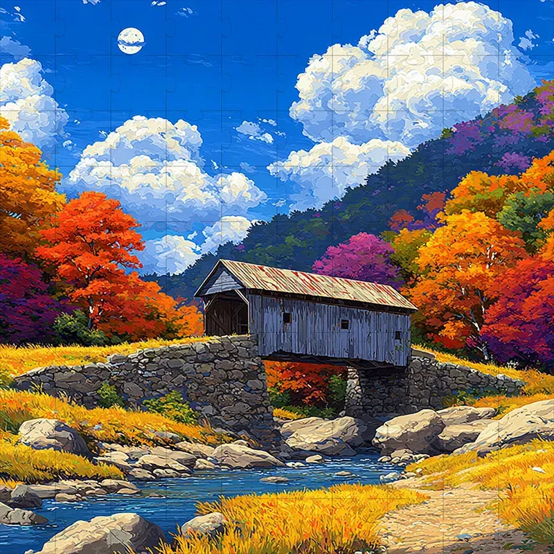 Anime Impressionist Vibrant Painted Lands