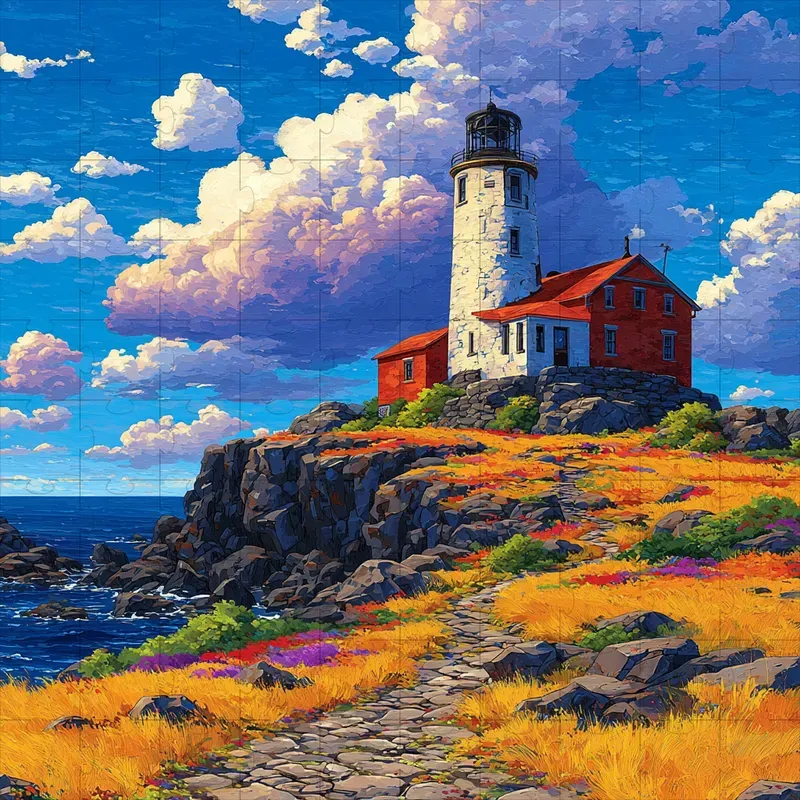 Anime Impressionist Vibrant Painted Lands