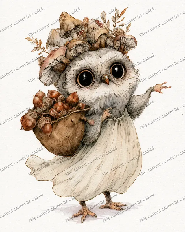 Cute Vintage Watercolor Animals