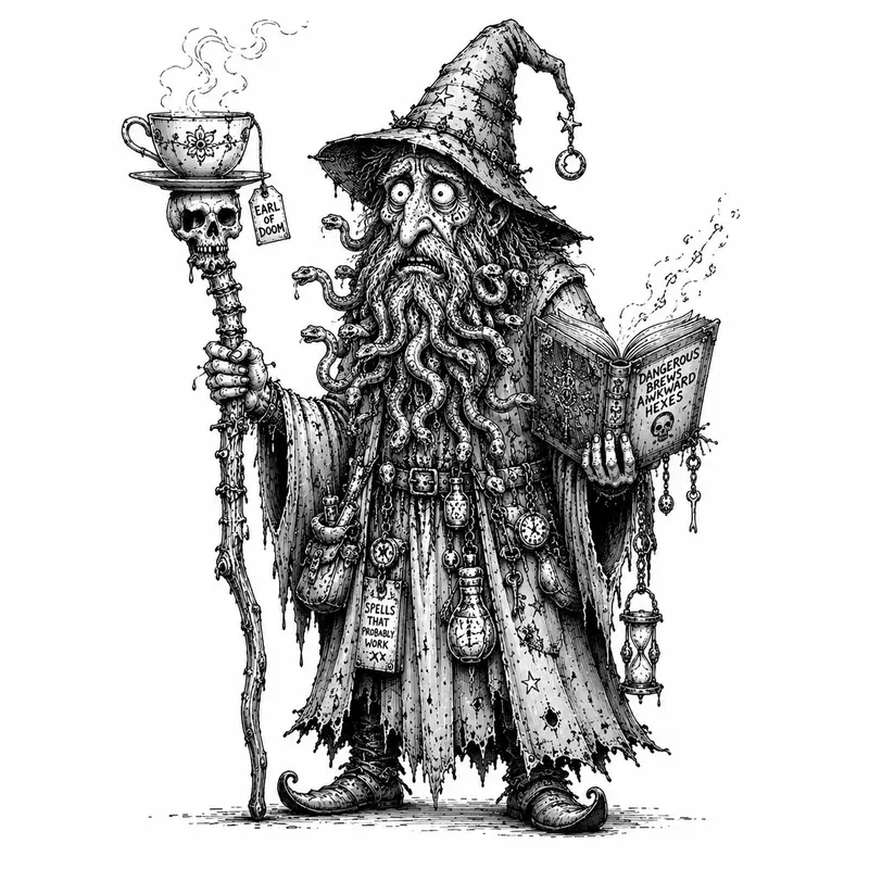 Whimsical Ink RPG Archetypes